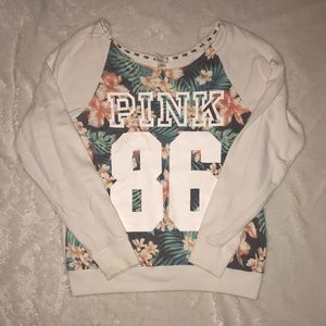 VS Pink Slouchy Crew